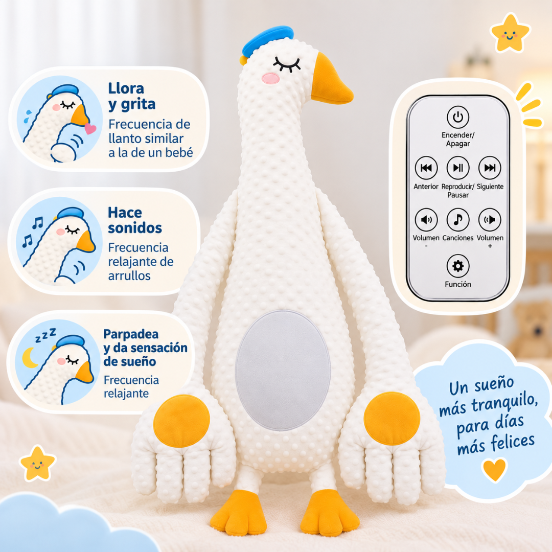 Almohada Calmante con Palmaditas para Bebés